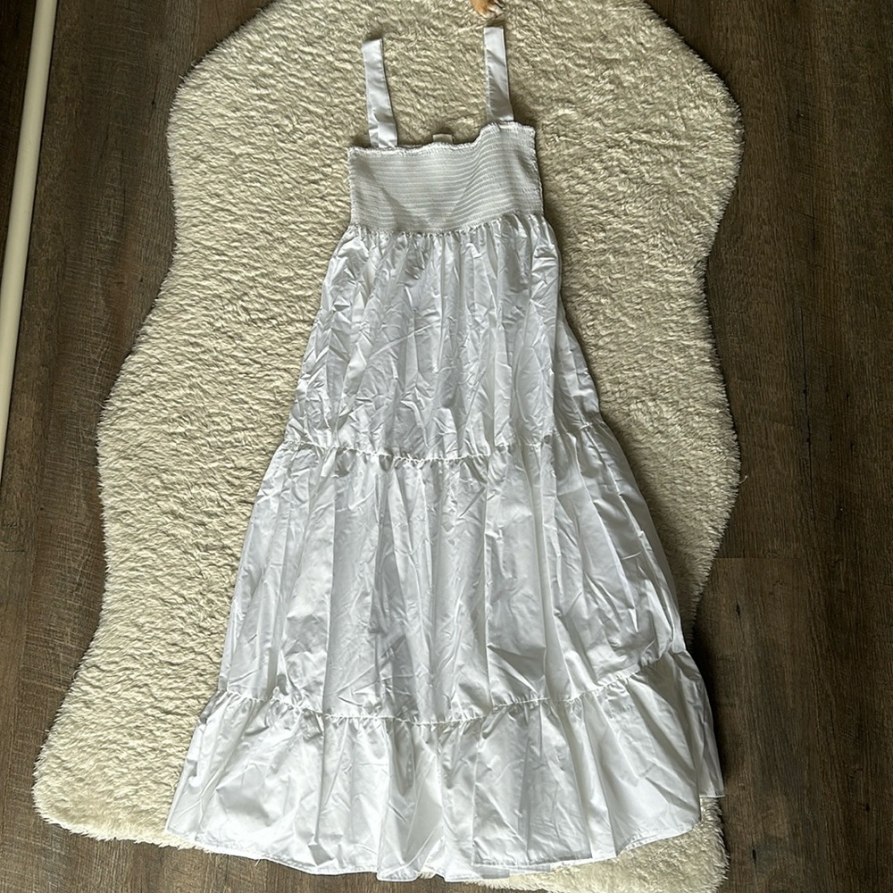Silk and Salt white sundress